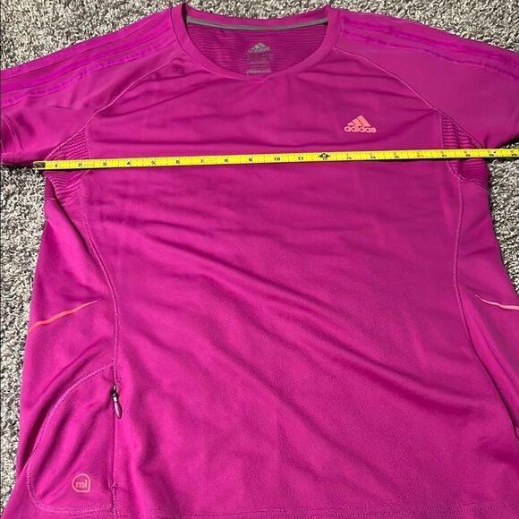 Adidas Women's Pink Performance Top - Picture 4 of 4